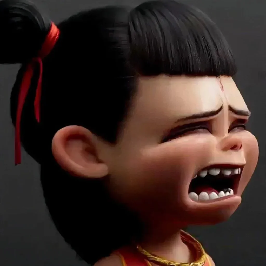 “近期超火的哪吒表情包合集”