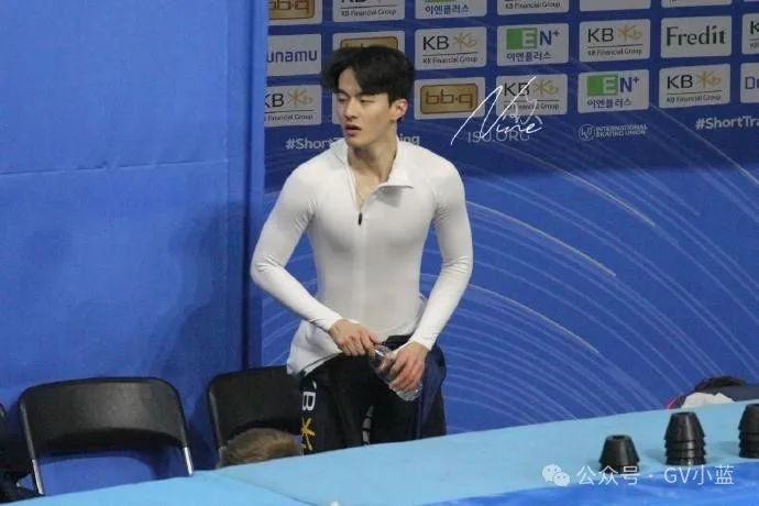 参加哈尔滨亚冬会短道速滑的韩国运动员张成宇