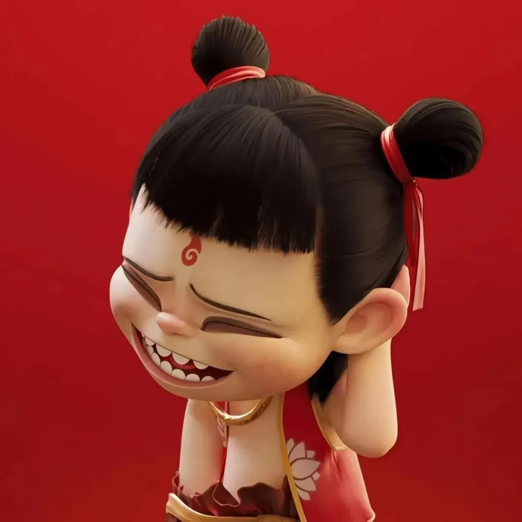 “近期超火的哪吒表情包合集”