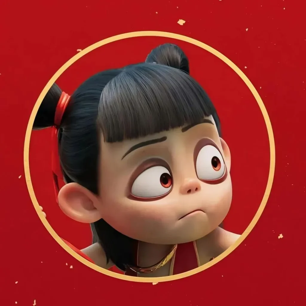 “近期超火的哪吒表情包合集”