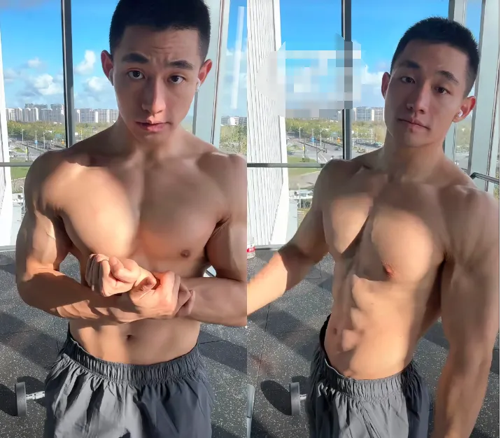 192cm寸头筋肉狼狗被“卖”了？本人辟谣：假的！这身材谁看了不想直接打钱？
