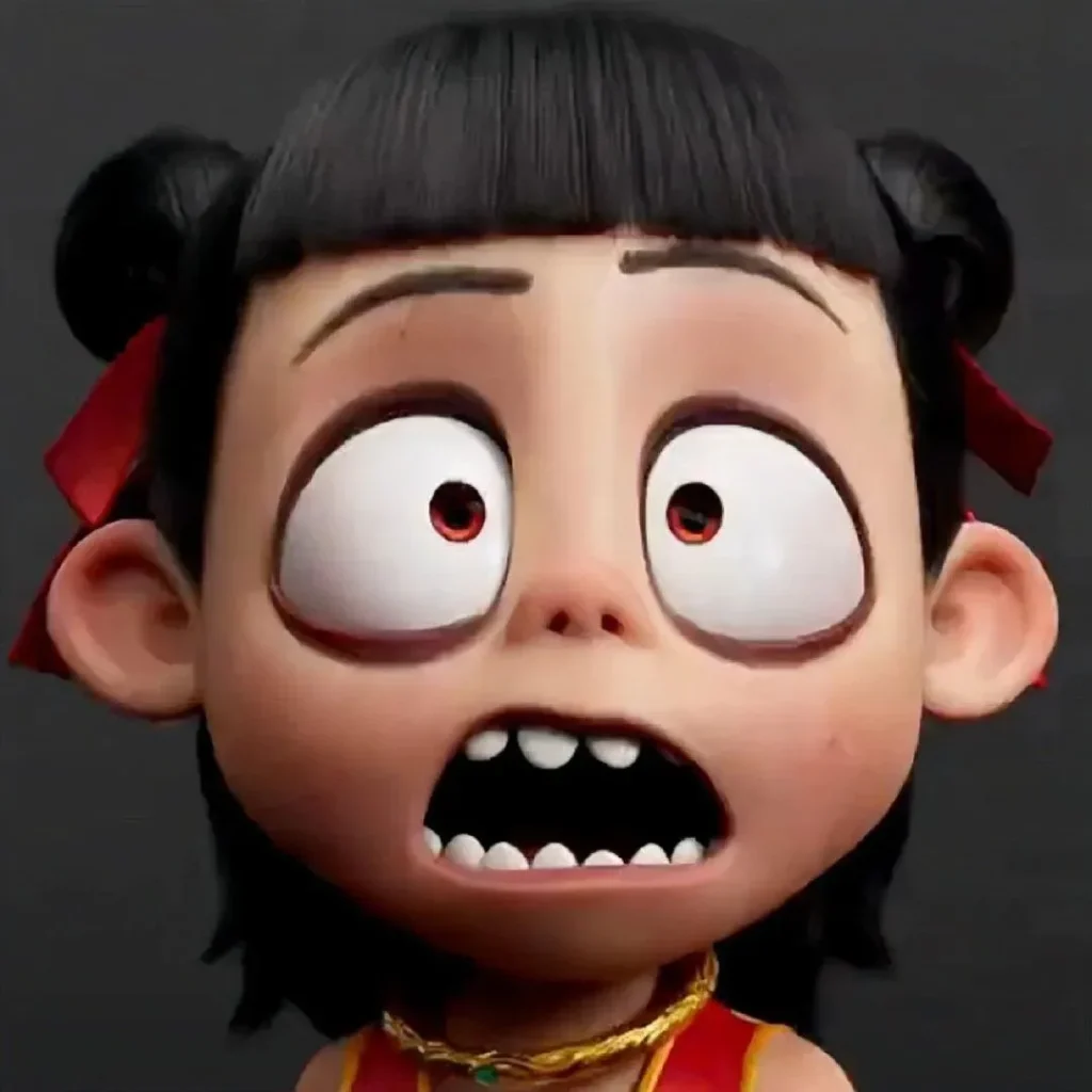 “近期超火的哪吒表情包合集”