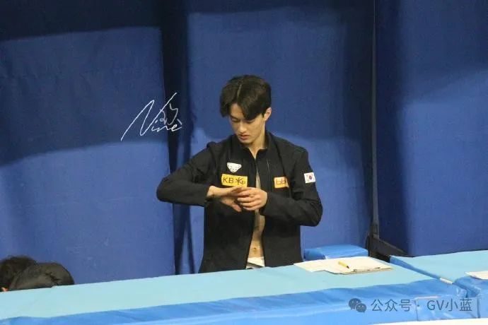 参加哈尔滨亚冬会短道速滑的韩国运动员张成宇
