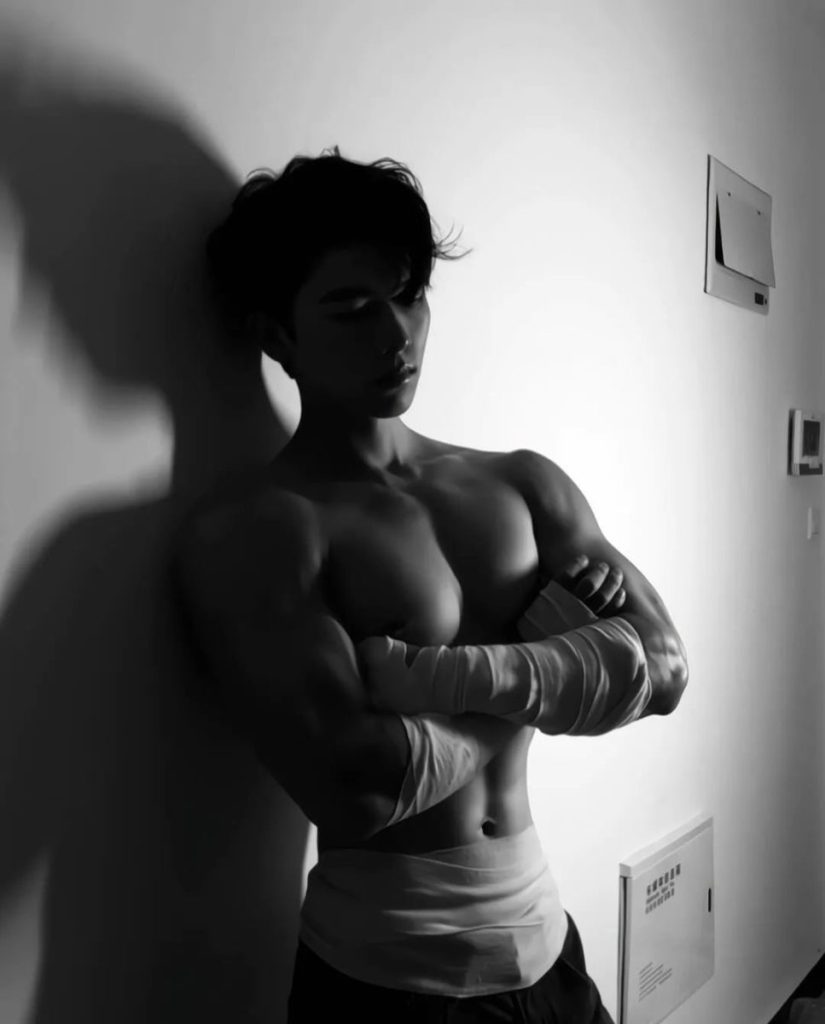 河南桌球肌肉男大让人心疼加速!