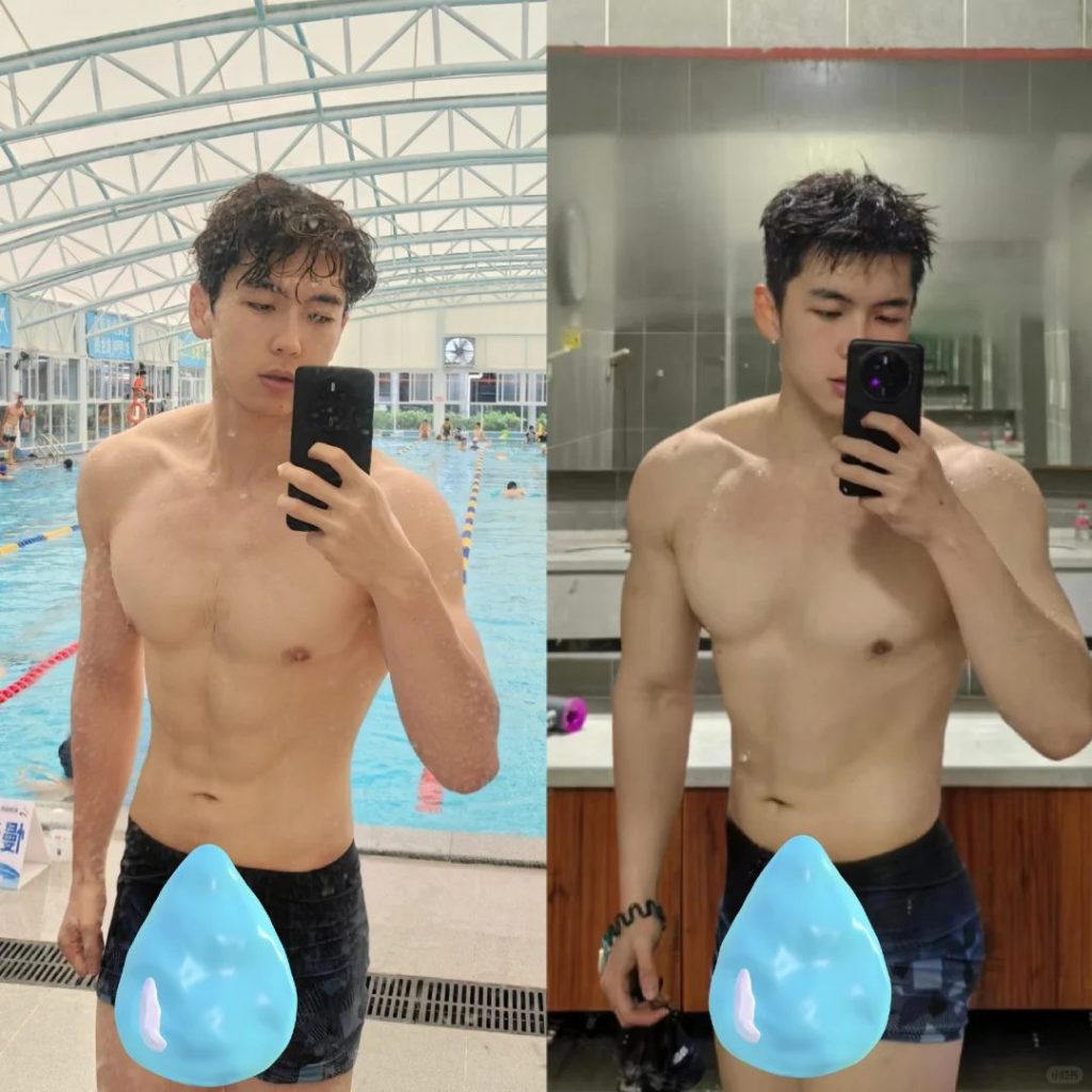 185体育生开始认真减脂,穿泳裤的直男有多要命?