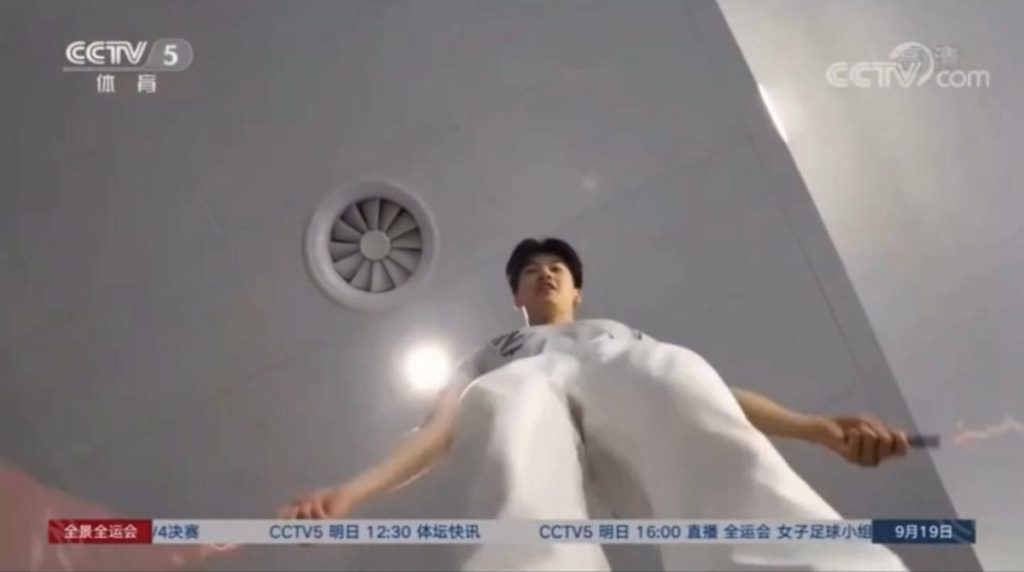 汪顺体训现场被拍，这拍摄角度真让人尴尬啊？流量密码太会了！