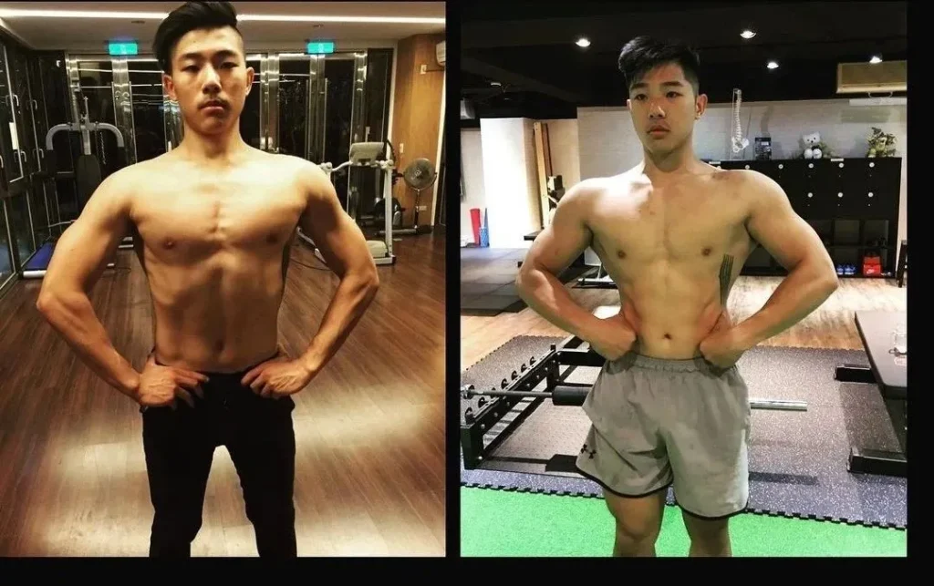 直男教练更衣室换装引尖叫!这肌肉线条是真实存在的吗?